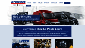 What Iveco-lepoidslourd.fr website looked like in 2019 (4 years ago)