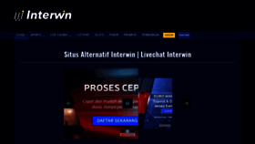 What Interwin.me website looked like in 2019 (4 years ago)