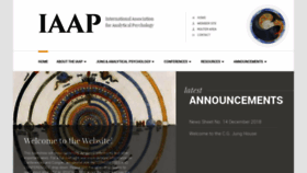 What Iaap.org website looked like in 2019 (4 years ago)