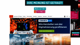 What Industry-of-things.de website looked like in 2019 (4 years ago)