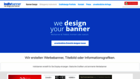 What Indivbanner.com website looked like in 2019 (4 years ago)