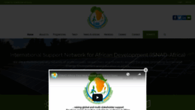 What Isnad-africa.org website looked like in 2019 (4 years ago)