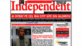 What Independentonline.ro website looked like in 2019 (4 years ago)