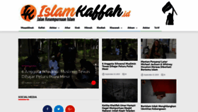 What Islamkaffah.id website looked like in 2019 (4 years ago)