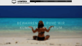 What I-comtech.at website looked like in 2019 (4 years ago)