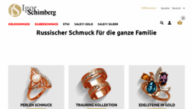 What Igorschimberg.de website looked like in 2019 (4 years ago)