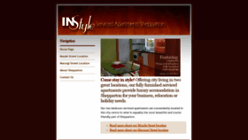 What Instyleapartments.com.au website looked like in 2019 (4 years ago)