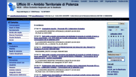 What Istruzionepotenza.it website looked like in 2019 (4 years ago)