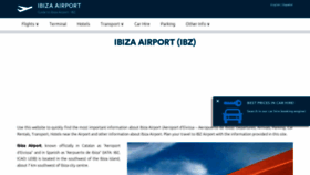 What Ibiza-airport.net website looked like in 2019 (4 years ago)