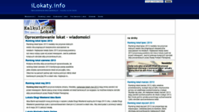 What Ilokaty.info website looked like in 2019 (4 years ago)