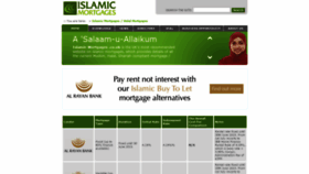 What Islamicmortgages.co.uk website looked like in 2019 (4 years ago)