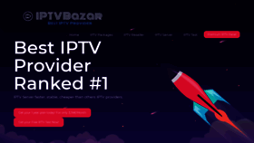What Iptvbazar.com website looked like in 2019 (4 years ago)