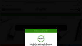 What Ibreathe.co.uk website looked like in 2019 (4 years ago)