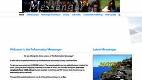 What Imsmessenger.org website looked like in 2019 (4 years ago)