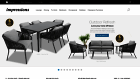 What Impressionsfurniture.com.au website looked like in 2019 (4 years ago)