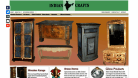 What Indian-crafts.in website looked like in 2019 (4 years ago)