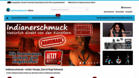 What Indianerschmuck-store.de website looked like in 2019 (4 years ago)