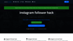 What Increasefollower.com website looked like in 2019 (4 years ago)