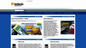What Izolacja-jarocin.pl website looked like in 2019 (4 years ago)