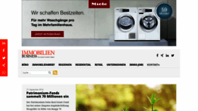 What Immobilienbusiness.ch website looked like in 2019 (4 years ago)