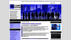 What I-net-hosting.de website looked like in 2019 (4 years ago)