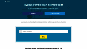 What Internetpositif.xyz website looked like in 2019 (4 years ago)