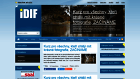 What Idif.cz website looked like in 2019 (4 years ago)