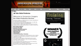 What Immersionimagery.com website looked like in 2019 (4 years ago)