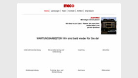 What Iteco-net.de website looked like in 2019 (4 years ago)