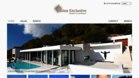 What Ibiza-exclusive-villas.com website looked like in 2019 (4 years ago)