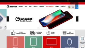 What Innocentstore.com website looked like in 2019 (4 years ago)