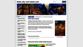 What Iloilocityrealestate.com website looked like in 2019 (4 years ago)