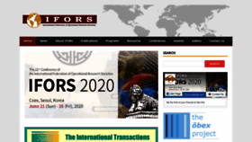 What Ifors.org website looked like in 2019 (6 years ago)