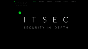 What Itsec.cl website looked like in 2019 (4 years ago)