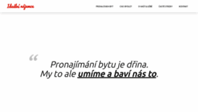 What Idealninajemce.cz website looked like in 2019 (4 years ago)
