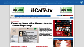 What Ilcaffe.tv website looked like in 2019 (4 years ago)