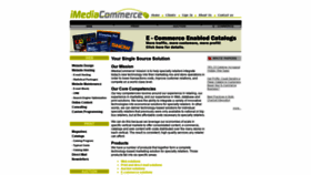 What Imediacommerce.com website looked like in 2019 (4 years ago)