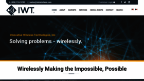 What Iwtwireless.com website looked like in 2019 (4 years ago)