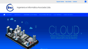 What Iia.cl website looked like in 2019 (4 years ago)