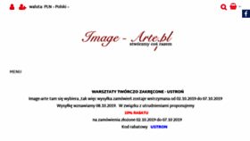 What Image-arte.pl website looked like in 2019 (4 years ago)
