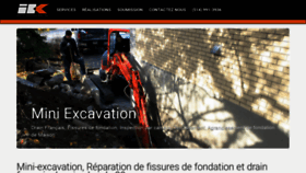 What Iankexcavation.com website looked like in 2019 (4 years ago)