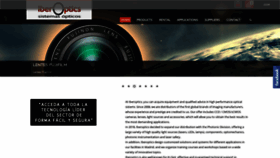 What Iberoptics.com website looked like in 2019 (5 years ago)