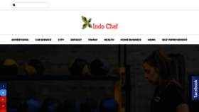 What Indochef.com website looked like in 2019 (4 years ago)