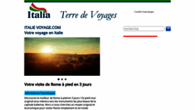 What Italie-voyage.com website looked like in 2019 (4 years ago)