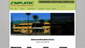 What Implatec.com.br website looked like in 2019 (4 years ago)