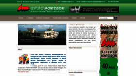 What Istruzionemontessori.it website looked like in 2019 (4 years ago)
