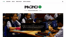 What Imaginef1.com website looked like in 2019 (4 years ago)