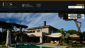 What Insluxuryestates.pt website looked like in 2019 (4 years ago)