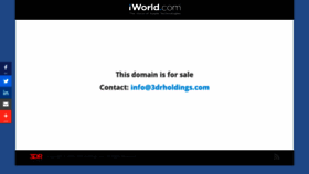 What Iworld.com website looked like in 2019 (4 years ago)