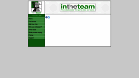 What Intheteam.com website looked like in 2019 (4 years ago)
